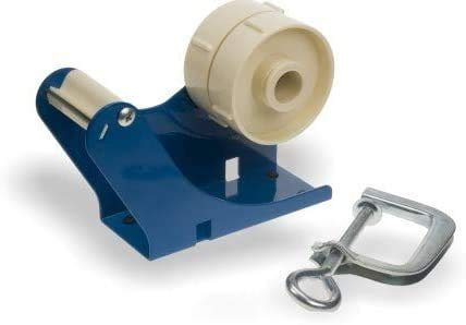 Dispenser tendinastro da banco per nastro imballo o doppio nastro con morsetto