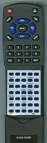 Replacement Remote for Zvox Soundbase 320, 330, 350, 380, 400, 440, 450, 670, 770, 870