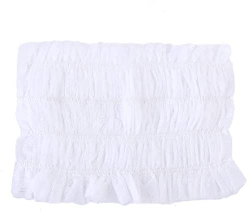 LATRAT 100 Stück Vlies-Haarbänder, Einweg, elastisch, Haar-Pflege, Haarzubehör für Spa, Salon, Make-up