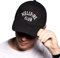 BroiderStudio The Hawkins High Hellfire Club Schwarz Baseball Delta Kappe Verstellbare Unisex Original Urban Logo Sticken