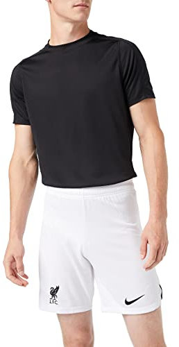 Nike Herren Saison 2022/23 Offizielle Auswärtstrikot Shorts, White/Black, S EU