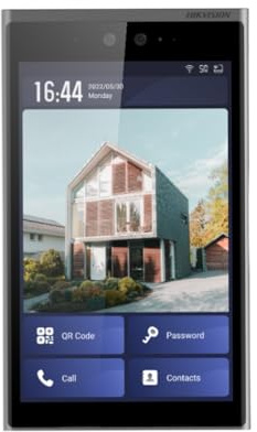 Vídeo Porteiro IP Hikvision 2 MP IP65 Facial, cartão MF, QR e PIN - DS-KD9633-WBE6