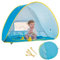 Olmitos – Tienda Pop UP de bebé con Piscina para Playa y jardín– Manta/Parasol Protector de Sol y Viento – Plegable Compacto Muy Ligero – Incluye Funda y Ganchos para el Suelo