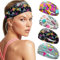 4 Stück Haarband mädchen breit，Stirnband, Kopftuch, Sport Stirnband, Stirnband Damen dünn，Retro Bandana ，hasrband, 90er-Jahre-Haar-Accessoires, 80er-Jahre-Party-Outfits, Memphis