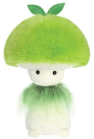 Aurora, 34275, Sparkle Tales Green Sprout Fungi Friends 9In, Soft Toy, Green & White