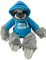 Soma Faultier Kuscheltier XXL 32 cm Plüschtier Anime Kawaii Plush Stofftier Cute Plushies Halloween Weihnachten Geschenke für Kinder (Grau 40 cm Blau)