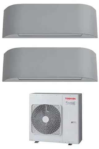 Climatizzatore Toshiba Haori dual split 13000+13000 Btu RAS-2M18G3AVG-E inverter in R32 in A+++ Wifi