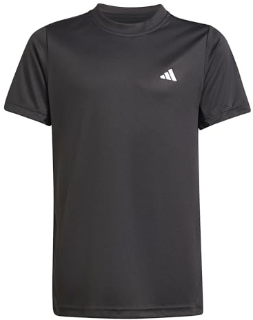adidas Jungen Boys Club Tennis Shirt, Black, 5-6 Years