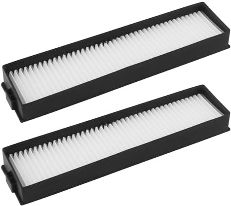 Create idea 2 Stück Staubsaugerfilterelement Filterschaum Kompatibel mit LG Hom Bot VR6270LVM VR65710 VR6260LVM VR63455LV 183 X 21 X 43 Mm