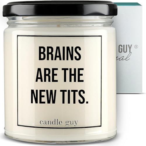 candle guy Duftkerze im Glas [Brennzeit 70h] - Duft-Kerze handgemacht mit Spruch | Freches Geschenk für Frauen, Freundin, Geburtstag | 100% Sojawachs, schöne natürliche Düfte mit ätherischem Öl