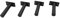 Weight Plate Holder, Wall Mounted Weight Rack Storage for Weight Plate, 4 Pack Home Gym Organizer,Max. Load Capacity 80KG/176.4LBS