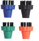 Set of 4 Brushes for Vaporetto Steam Cleaners Tackle Tough Stains with Color Coded Nylon Bristles (4 colors 4 pieces)