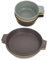 HEMOTON 1 Ensemble Set de Vaisselle Plastique Incassable Ensemble pour Camping et Cuisine Assiettes et et Durables pour Repas Plein Air