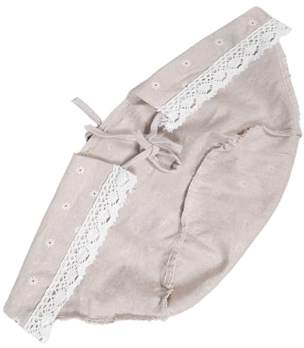 UPKOCH Ersatz Stoffeinlage Für Geflochtener Weidenkorb 50X24X19Cm Waschbarer Korbeinsatz Für Picknickkorb Mit Deckel Und Dekorativer Futtereinsatz Für Flechtkörbe