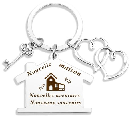 Cadeau Cremaillere Maison Porte Clef Cadeau Crémaillère Idée Cadeaux Pour Crémaillère Maison Cadeaux Famille Porte Clé