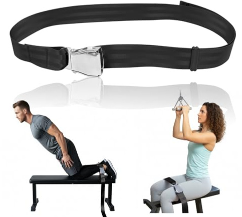 J Bryant Verstellbarer Nordic Curl Gurt mit Schnellverschluss – Unterstützung für Bein-Curls & Beinstreckungen für Heim- und Fitnessstudio-Training