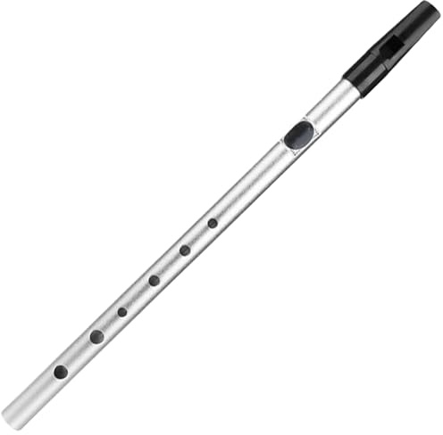 Penny Whistle, Irische Flöte, 13 Zoll Tonart C, Irish Whistle mit ABS-Mundstück, glatte und präzise Flöte, tragbare Ersatz-Penny für Anfänger und Profis