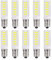 WULUN 10er Pack 7W E14 LED Glühlampe, Standard E14 Glühlampe, 7W / 650LM Kaltweiss 6000K, 360 ° Strahlwinkel Kühlschranklampe/Nähmaschinenlampe/Wandlampe/Tischleuchte/Kronleuchter