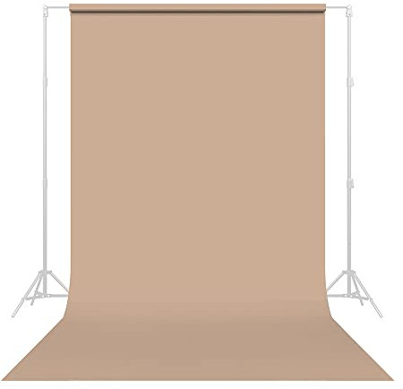 Savage Seamless Paper Photography Backdrop - #53 Pecan (86 in x 36 ft) for YouTube Videos, Live Streaming, Interviews and Portraits - Made in USA