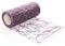 Protinam Sizoweb 20cm x 25m Tischläufer Tischband in Aubergine zur Dekoration wie Sommer, Ostern, Weihnachten oder Hochzeiten abgelängt (25m, aubergine 5900)