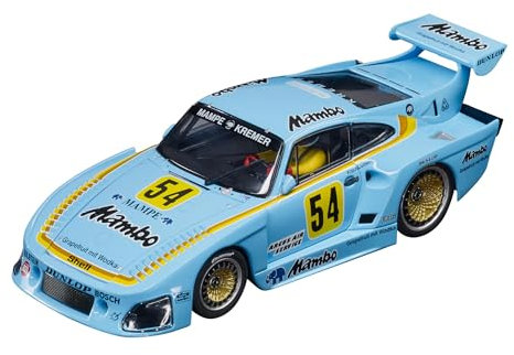 Carrera DIGITAL 132 I Porsche Kremer 935 K3 No.54 I Slotcar Carrerabahn I Detailgetreue Nachbildung im Maßstab 1:32 des Porsche 935 K3 I Individuell einstellbares Brems- und Beschleunigungsverhalten