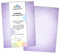 Briefpapier Vintage lila Motivpapier für Einladungen Urkunden Hochzeit Geburtstag 90 g/qm DIN A4 (10 Blätter)