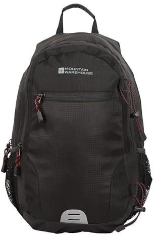 Mountain Warehouse Merlin 23L Laptop Backpack - High Vis Rucksack - for Travelling, Camping & Hiking Charcoal
