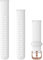 Garmin Correa de silicona Venu 2S de liberación rápida unisex para adultos, vívoactive 4S, vívomove 3S, 18 mm de ancho, fácil instalación, no requiere herramientas, color blanco, talla S
