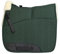 Engel Reitsport | SCHABRA1AP-D-GRU-MED | Schabracke | Aufpolster Korrektur | Steppstoff | Lammfell im Sattelbereich | Half Lined |Fellkranz vorne | Dressur | Stoff grün Fell med.