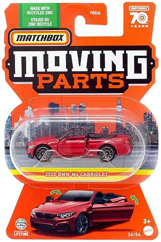 Matchbox 2020 BMW M4 Cabriolet, Umzugsteile 36/54