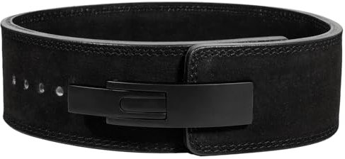 Serious Steel Fitness Gewichthebergürtel mit Hebel, Powerlifting, Gewichtheben und Übungen, 10,2 cm breit und 10 mm dick, Größe XXL