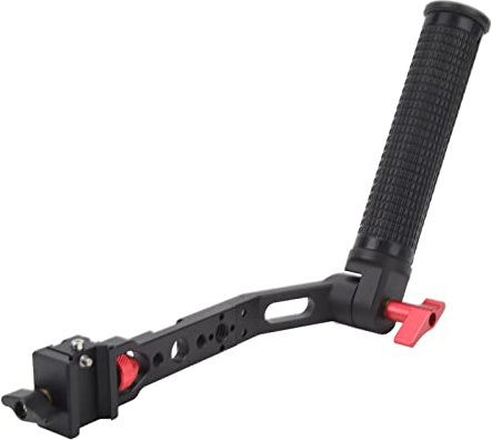 Klappbarer Griff für Ronin RS2 RSC2 RS3, Verstellbarer Griff Sling Handgriff Gimbal Handstabilisator mit 1/4 Zoll, 3/8 Zoll Schraubenlöchern