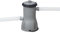 Bestway Pompa filtrante Flowclear da 800 litri, detergente per piscina fuori terra per piscine da 1.100 l-17.400 l, include cartuccia sostituibile, portata del sistema 580 gal/h, grigio