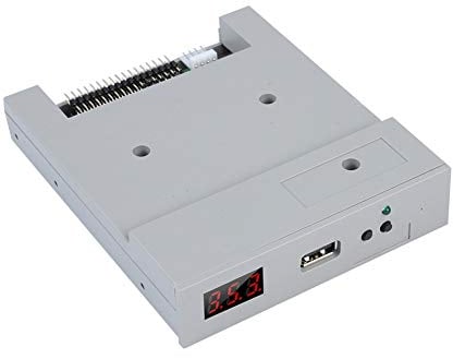 Srliya Gotek Diskettenlaufwerk-Emulator-Laufwerk 12×10×3 SFR1M44-U100 3,5 Zoll 1,44 MB USB-SSD-Diskettenlaufwerk-Emulator Plug-and-Play