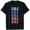 Lustiges Geschenk Name Lili Personalisierte Vorname T-Shirt