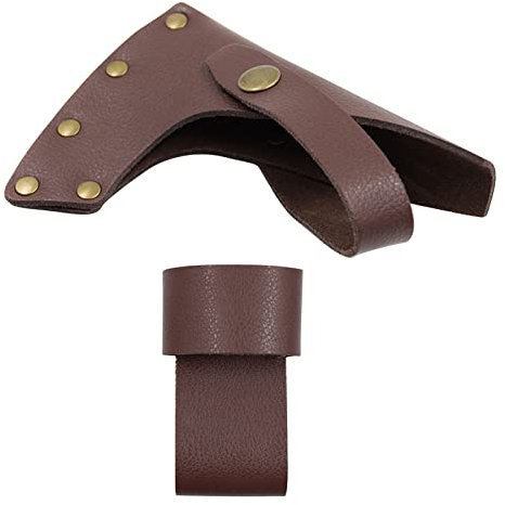 Vesone Étui pour Hache, Housse de Protection pour Hache - Gaine de hachette en Cuir avec tentures à la Taille,Étui de Hache de Gaine de Couverture de hachette pour Le Travail en Plein air de