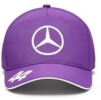 MERCEDES AMG PETRONAS F1 Kinder 2024 Lewis Hamilton Kappe - Lila - Einheitsgröße