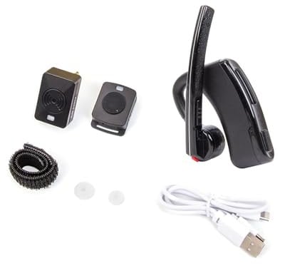 TECKEEN Walkie Talkie Bluetooth Wireless PTT Headset Earpiece M Plug for Motorola GP-88/300/CP1660/EP450/P3688/DEP450