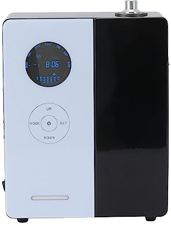 Máquina de Aromaterapia para el Hogar, 5 Modos de Grupo, Interruptor de Memoria, Máquina Difusora de Aceite Esencial, Tecnología de Atomización Física de 220 Mah para Hotel