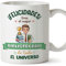 MUGFFINS Tazas para BIBLIOTECARIO hombre - En Español - Mejor Universo Trofeo - 11 oz / 330 ml - Regalo original y divertido