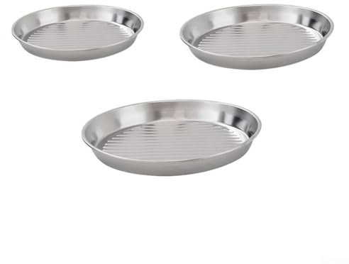 Stainless Steel Drip Pan Outdoor Baking Tray, Barbecue Plate, Korean Style Barbecue Pot, Barbecue Plate(23.2 cm*21 cm)
