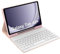 Occtingkind, Tastiera per Samsung Tab A9 Plus 11 pollici 2023, Cover con tastiera Samsung A9+, Custodia con Rimovibile Bluetooth Keyboard per Galaxy Tab A9Plus, Italiano, USB C, Rosa