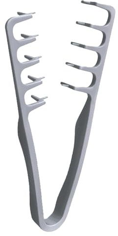 Texture Comb, Volumizing Wide-Tooth Hair Styling Comb, Roots Volume Tool, Foundation Capacity Apparatus Maximum Lift, Bangs Seam Grooming Zubehör für Damen, 8,86 x 4,13 x 0,94 Zoll