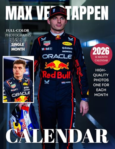 Max Verstappen Calendar 2026
