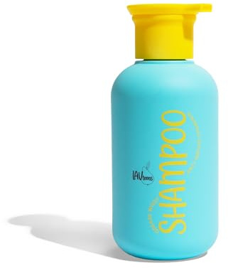 Lav Teens Grease who? Shampoo! Anti-Fett Shampoo für fettiges Haar, Ölkontroll-Formel mit Birnen-, Salbei- und Rosmarinextrakten für Teenager, 280ml