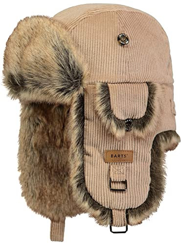 Barts Fliegermütze Rib Bomber Wintermütze Ohrenklappen 0125 Walnut 24