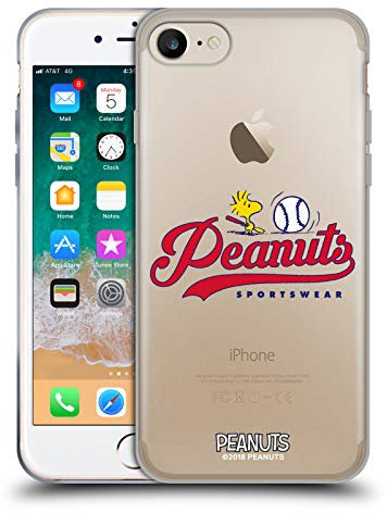 Head Case Designs Offizielle Peanuts Woodstock Baseball 2 Uni-Sportarten Soft Gel Handyhülle Hülle kompatibel mit Apple iPhone 7/8 / SE 2020 & 2022