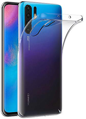 AICEK Hülle Compatible für Huawei P30 Pro Transparent Silikon Schutzhülle für Huawei P30 Pro Case Clear Durchsichtige TPU Bumper Huawei P30 Pro Handyhülle