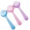 3 Pcs NSil Long Handle Nail Manicure Dust Brush Remover Cleaner Acrylic Gel Clean Brush for Nail Arts (Random Color)