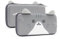 GeekShare Grey Cat Ears-Tragetasche Kompatibel mit Switch/Switch OLED 2021 - Tragbare Hardshell Slim Travel-Tragetasche Fit Switch Console & Spielzubehör